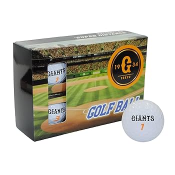 Amazon | レザックス(LEZAX) 読売ジャイアンツ ゴルフボール 6個